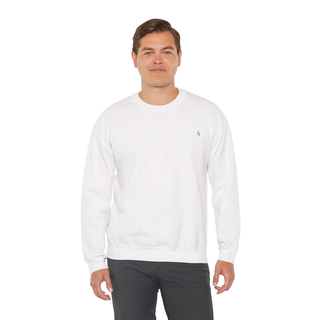 Sudadera unisex blanca