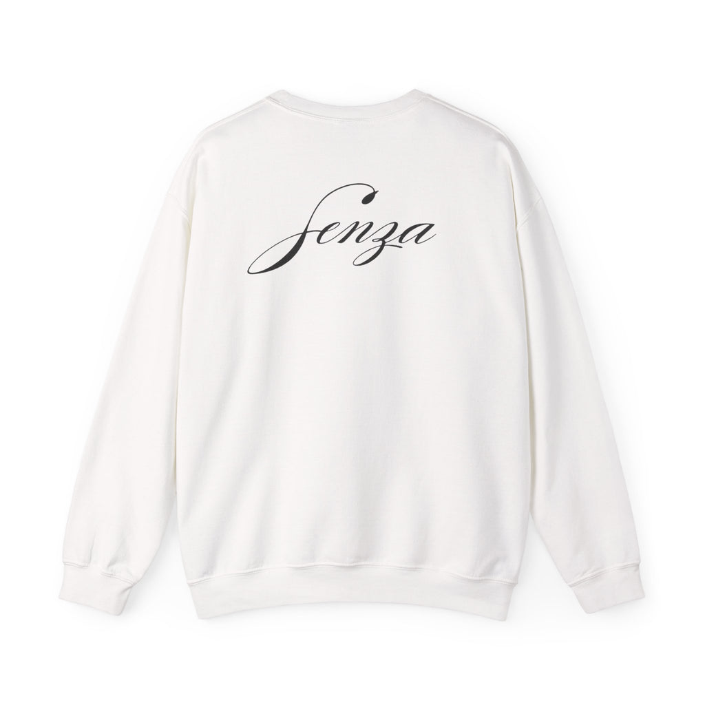 Sudadera unisex blanca